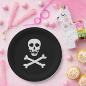 Scharnier- en kruisbeenderen papieren bordje (Feest)