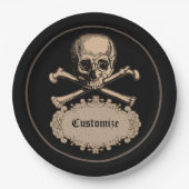 Scharnier- en kruisbeenderen papieren bordje (Voorkant)