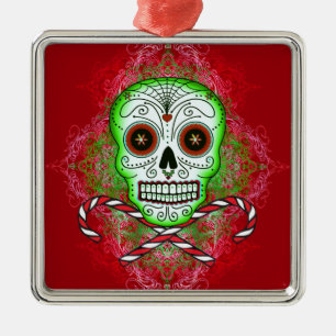 Scharnier- en snoepkanen metalen ornament