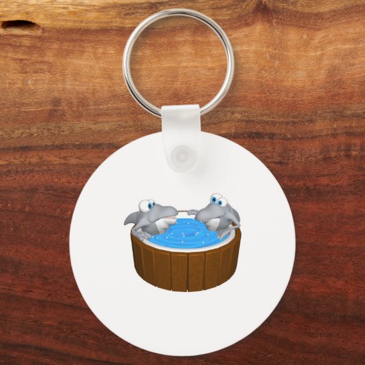 scharnieren in hete buisjes sleutelhanger (Voorkant)