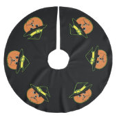  scharnieren met scharnieren met penseelpenseel va kerstboom rok (Voorkant)