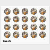 scharnieren ronde sticker (Vel)