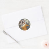 scharnieren ronde sticker (Envelop)