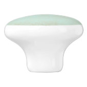 scharnierend hart Aqua Cream Keramische Knop (Zijkant)