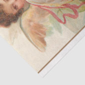  scharnierende Cherubs met instrumenten Tissuepapier (Detail)