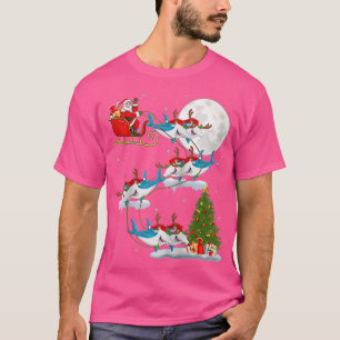 Scharnierende kerstboomverlichting Sinterstaarthha T-shirt