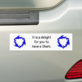 Scharnierkuif Bumpersticker (Op auto)