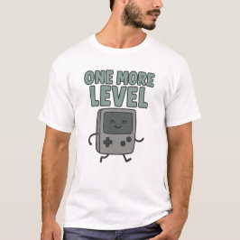 Scharpe Retro Handheld Console "One More Level" T-shirt