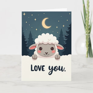 Scharpe Schaap Houdt Van Jou Kaart