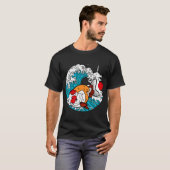 Scharrelende Ranchu Vis T-shirt (Voorkant volledig)