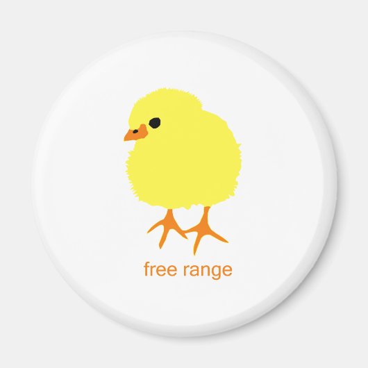 scharrelkuiken magneet (Voorkant)