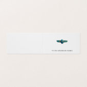 scharretsjab visitekaartje (Buitenkant ongevouwen)