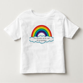 Schat aan het einde van de regenboog. kinder t-shi shirts