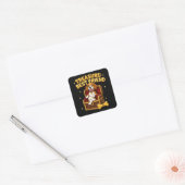 Schat Beste Vriend Beagle Hond Vierkante Sticker (Envelop)