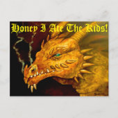 Schat dat ik de kinderen heb opgegeten briefkaart (Voorkant)