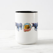 "Schat de Blauwe Star Ox" 15 oz mok (Center)