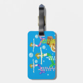 Schat der Zeemeerminnen Bagagelabel (Achterkant verticaal)