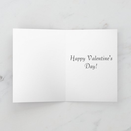 Schat Dochter Valentijns Wenskaart Feestdagen Kaart (Binnen)