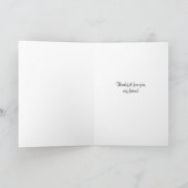 Schat, een grappig vriendschapsgedicht kaart (Binnen)