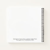 Schat elke mirakeltekening notitieboek (Achterkant)