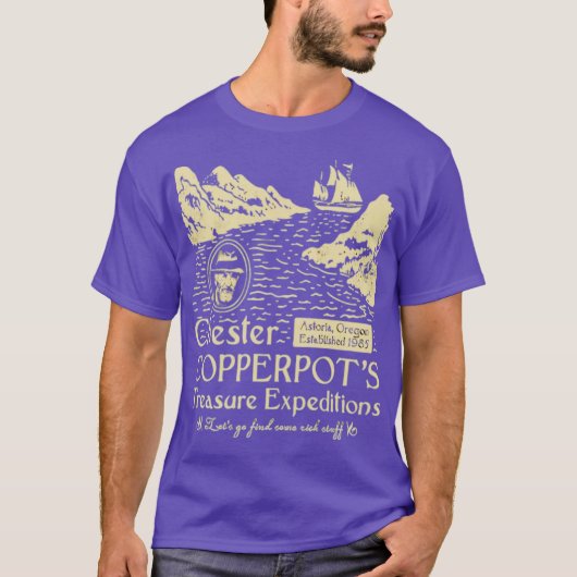 Schat-expedities van Chester Copperpot T-shirt (Voorkant)