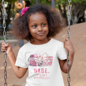 SCHAT. Het is mijn verjaardag! Pool Party Girl T-shirt