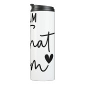 Schat, ik ben die moeder | Grappige Sassy Mom Thermosbeker (Geroteerd rechts)