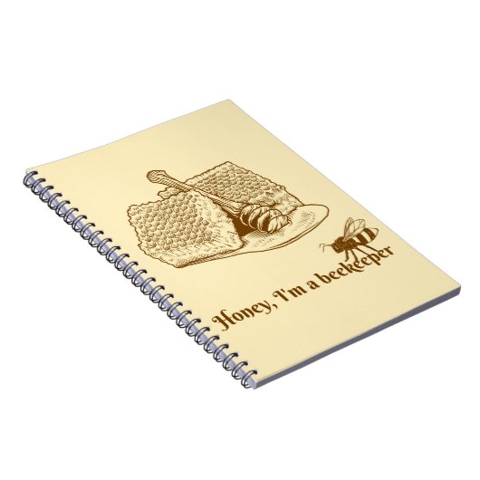 Schat, ik ben een imker notitieboek (Rechterzijde)