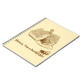 Schat, ik ben een imker notitieboek (Linkerzijde)