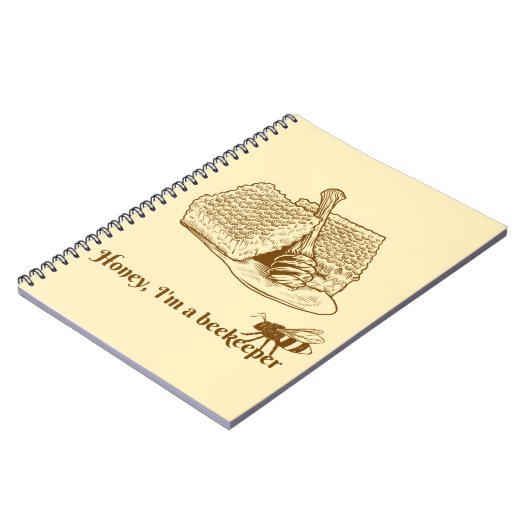 Schat, ik ben een imker notitieboek (Linkerzijde)