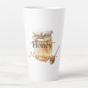 Schat, ik hou van jou latte mok