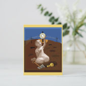 Schat in een veld (Staand voorkant)