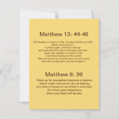 Schat in een veld (Achterkant)