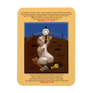 Schat in een veld magneet