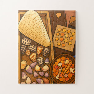 Schat op de tafel puzzel