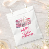 SCHAT.. Pink Pool Girl Verjaardag Dank u Bedankzakje (Geknipt)