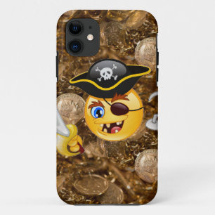 schat piratenpartij emoji iPhone 11 hoesje