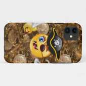 schat piratenpartij emoji Case-Mate iPhone case (Achterkant (horizontaal))