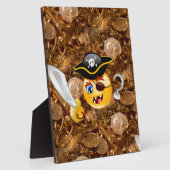 schat piratenpartij emoji fotoplaat (Zijkant)
