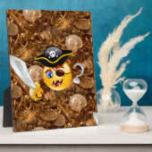 schat piratenpartij emoji fotoplaat (Zijkant)