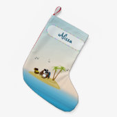 schat quest owl - kerstsok kleine kerstsok (Voorkant (Hangend))