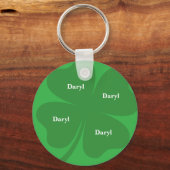 Schat van de Leprechaun Sleutelhanger (Achterkant)