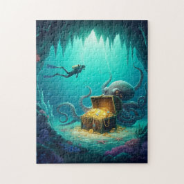 Schat van het schepsel dat het rif bewaakt legpuzzel