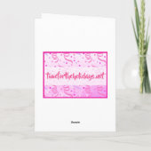 Schat, wees mijn Valentijn | Valentijnsdag Kaart (Achterkant)