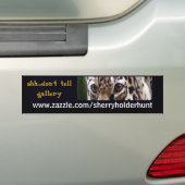 Schat...Zeg geen galerie, Bumpersticker (Op auto)