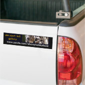 Schat...Zeg geen galerie, Bumpersticker (Op Truck)