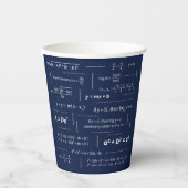 Schatblad Examen Terug naar Wiskunde leraar Papieren Bekers (Voorkant)