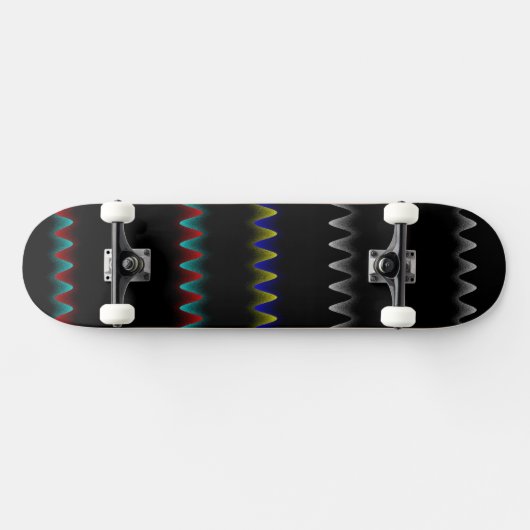 Schatbord met heldere verloopdraden persoonlijk skateboard (Horizontaal)
