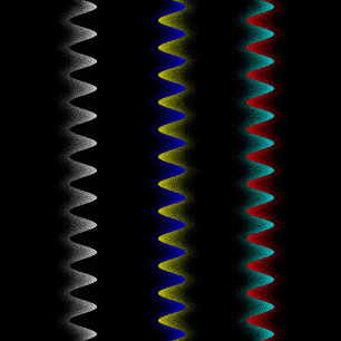 Schatbord met heldere verloopdraden persoonlijk skateboard