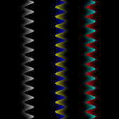 Schatbord met heldere verloopdraden persoonlijk skateboard